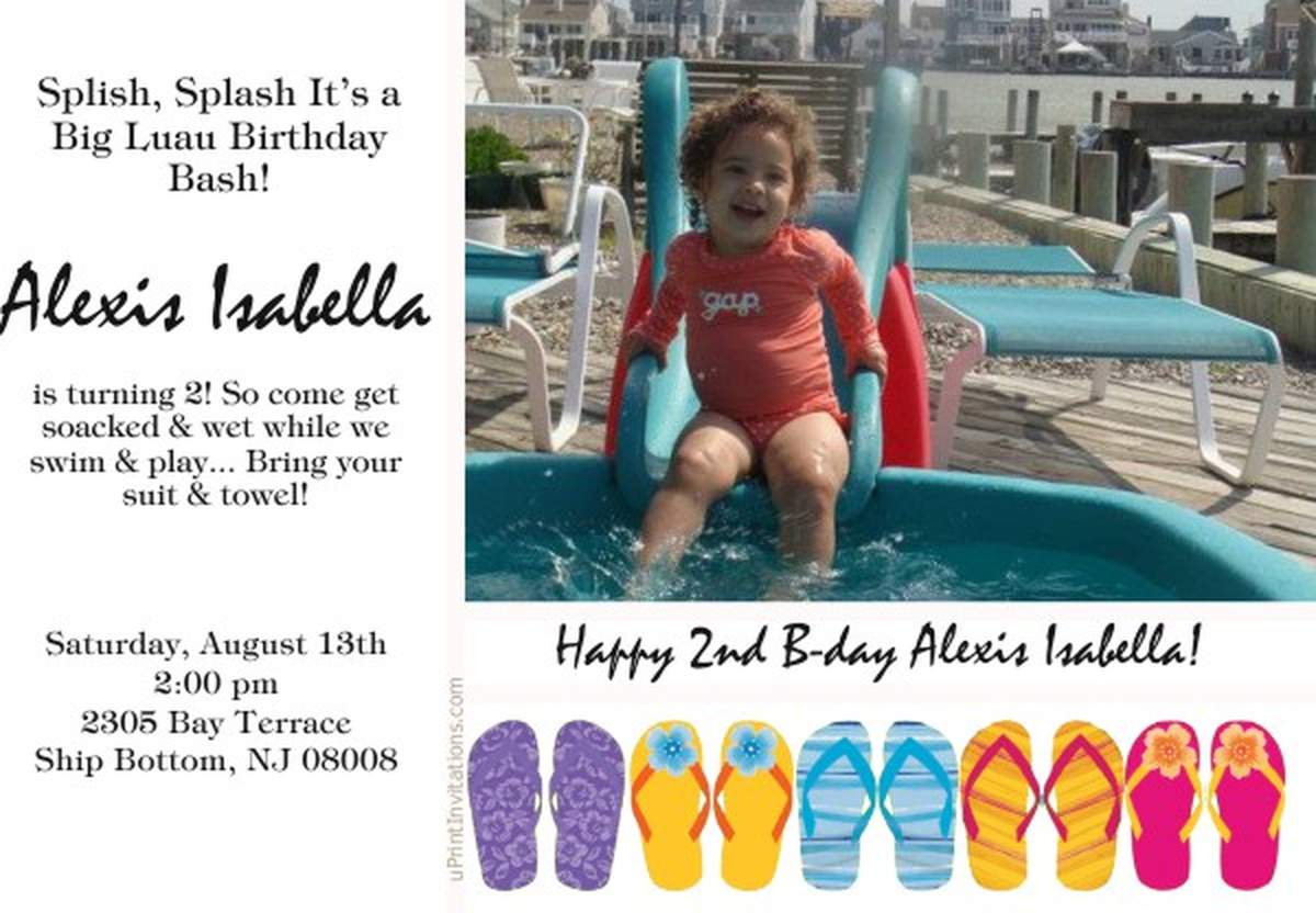 Alexis Isabella's 2nd Birthday - Luau