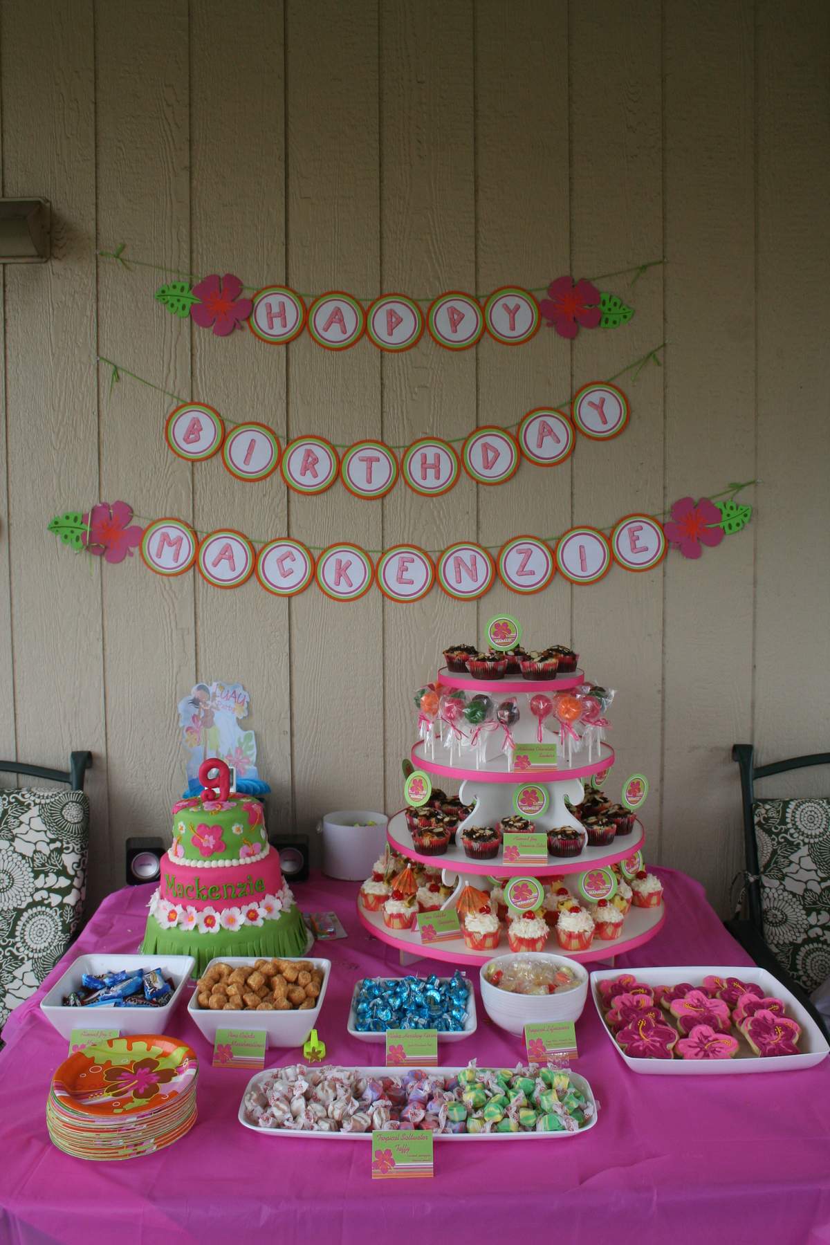 9th Birthday Luau - Luau