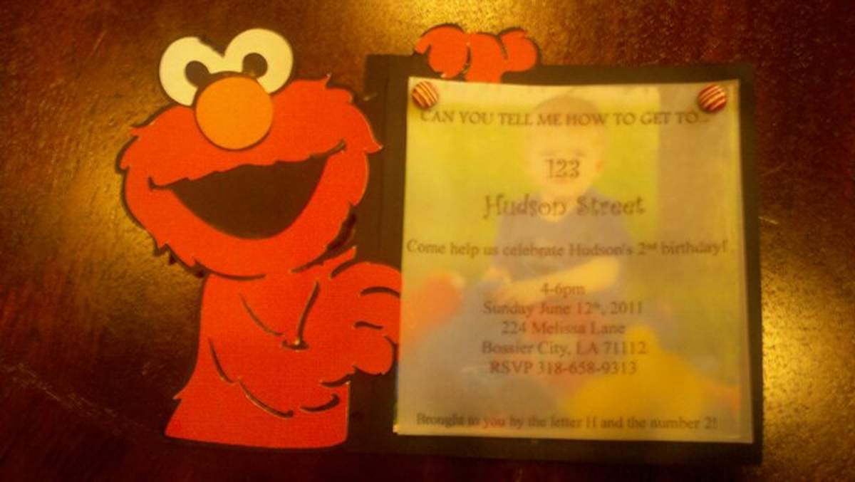 Hudson's 2nd Sesame Street Birthday - Sesame Street inspired