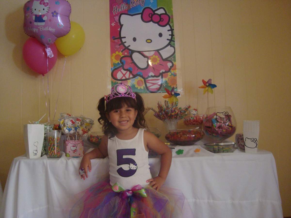 Jaylahs 5th birthday - Hello Kitty