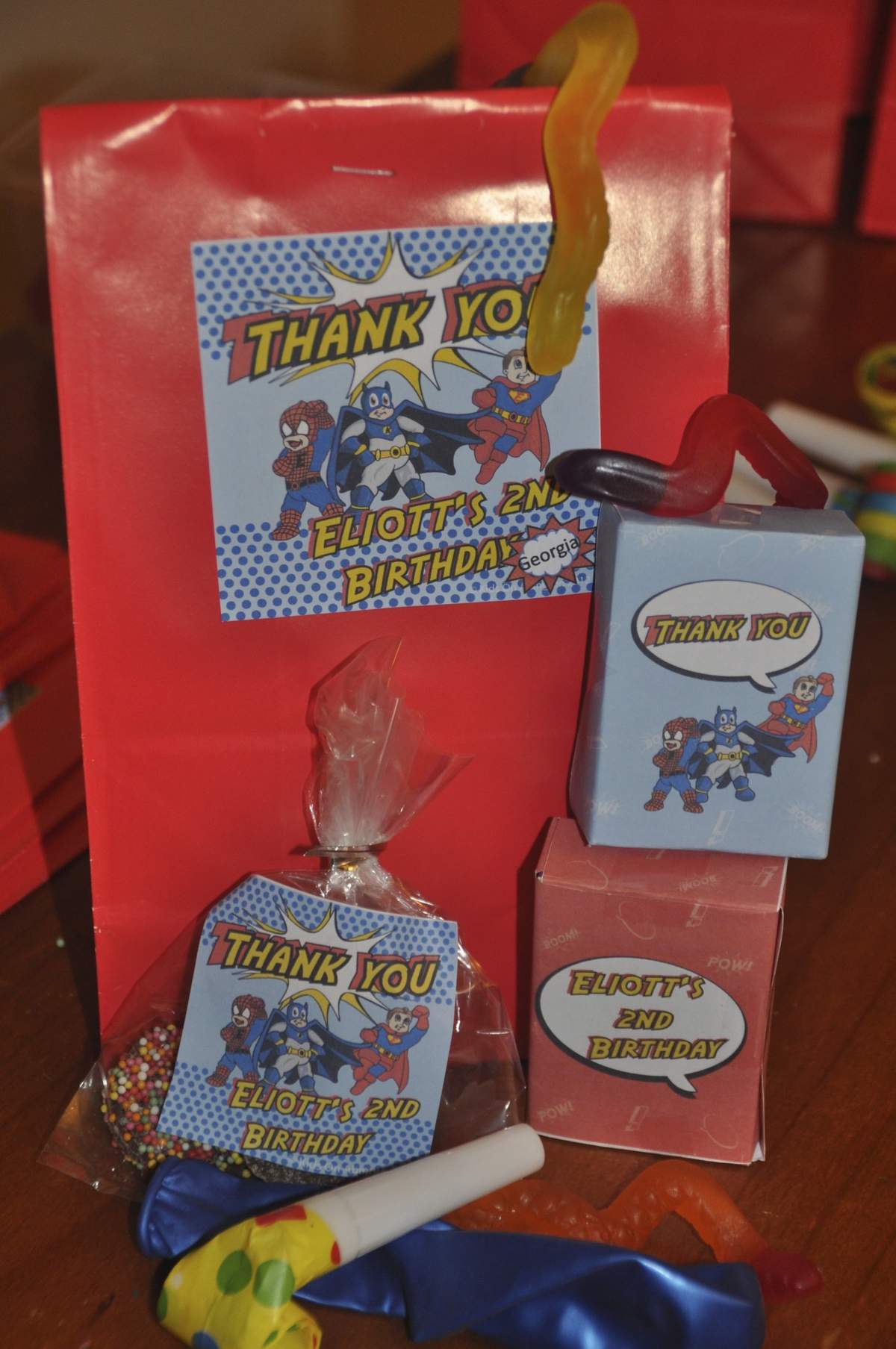 Super Eliott turns 2 - Super Heroes