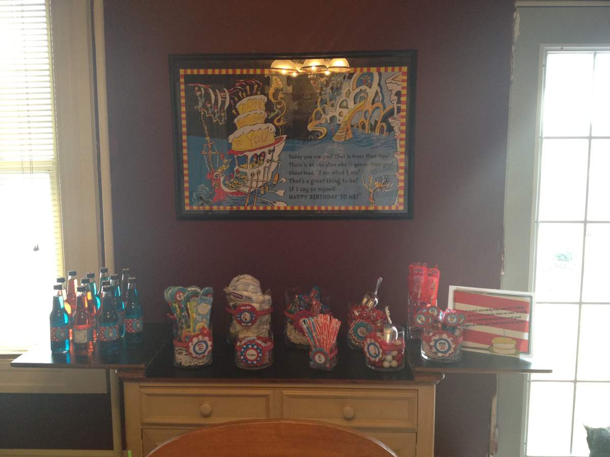 Cooper's 1st Birthday - Dr Seuss