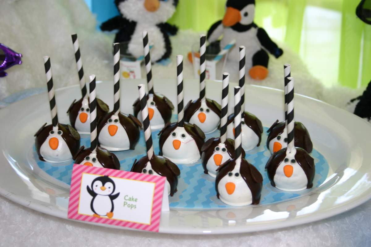 Penguins Birthday Party Ideas Photo 2 of 19 Catch My Party