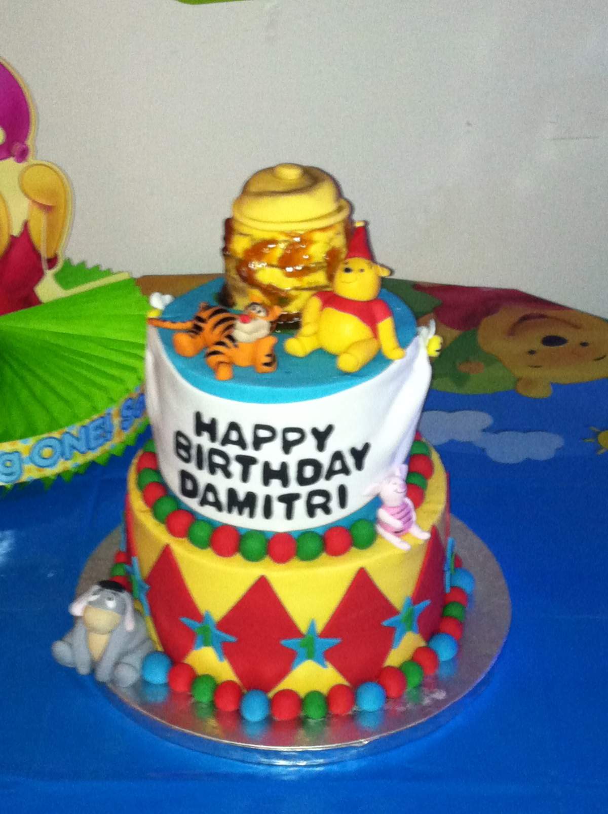 Damitris 1st birthday - Winnie the pooh 