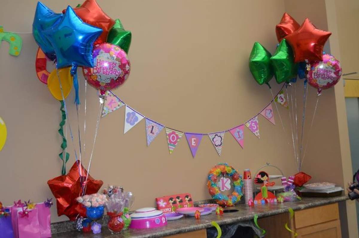 Khloe's 3rd Birthday Luau Celebration - Luau Theme