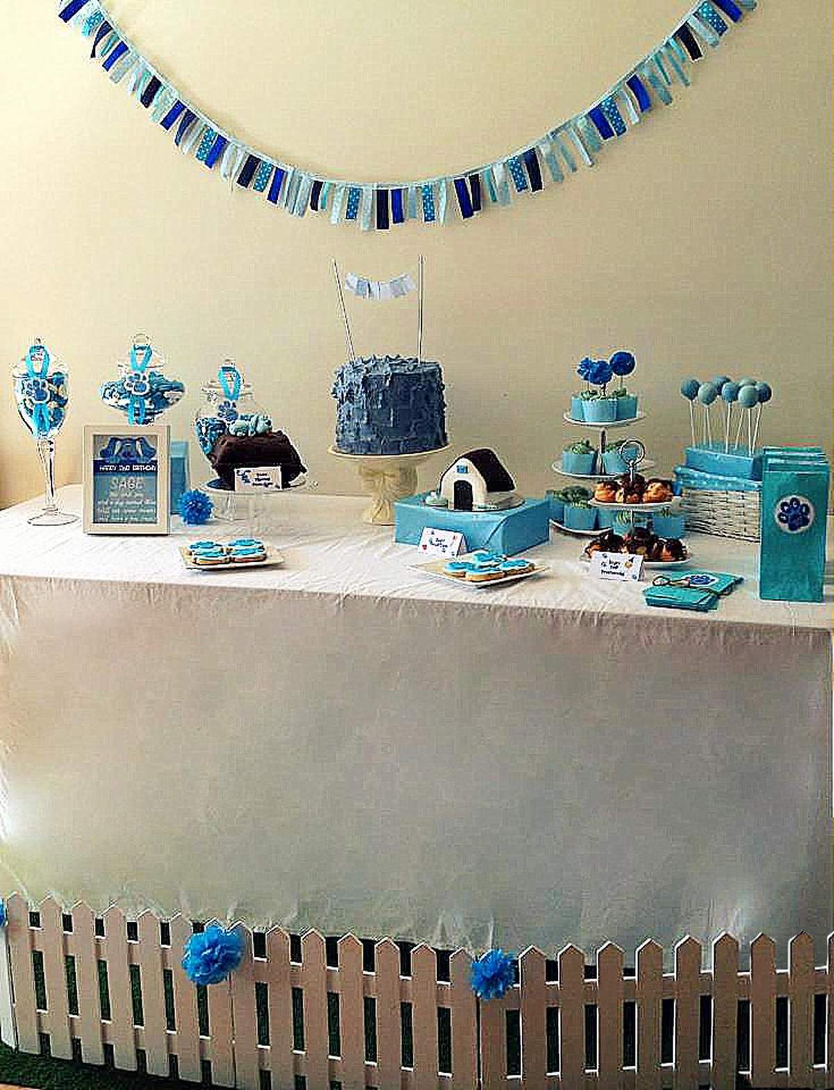Sage's 2nd Birthday Lolly Buffet - Blue's Clues