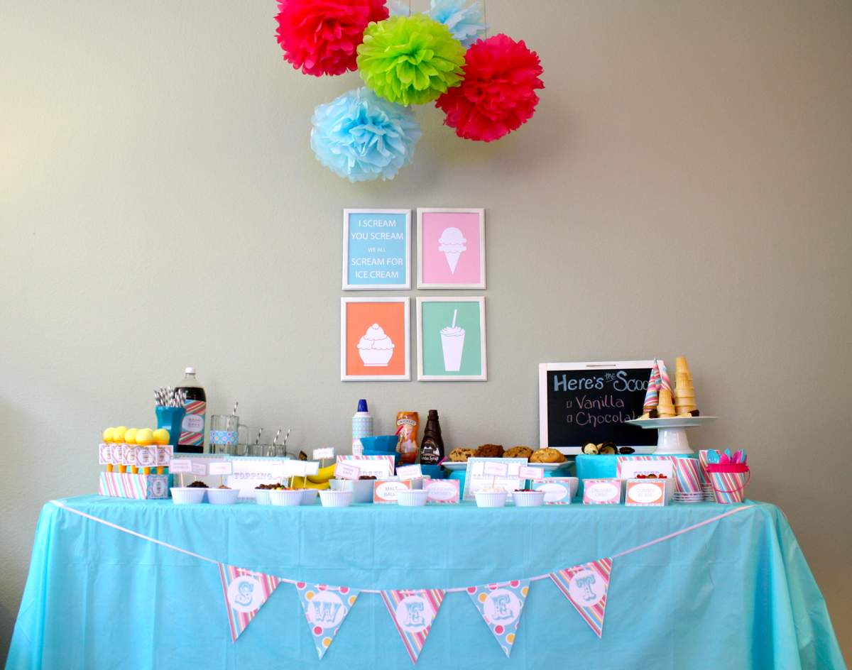 Ice Cream Shoppe - Ice Cream Social