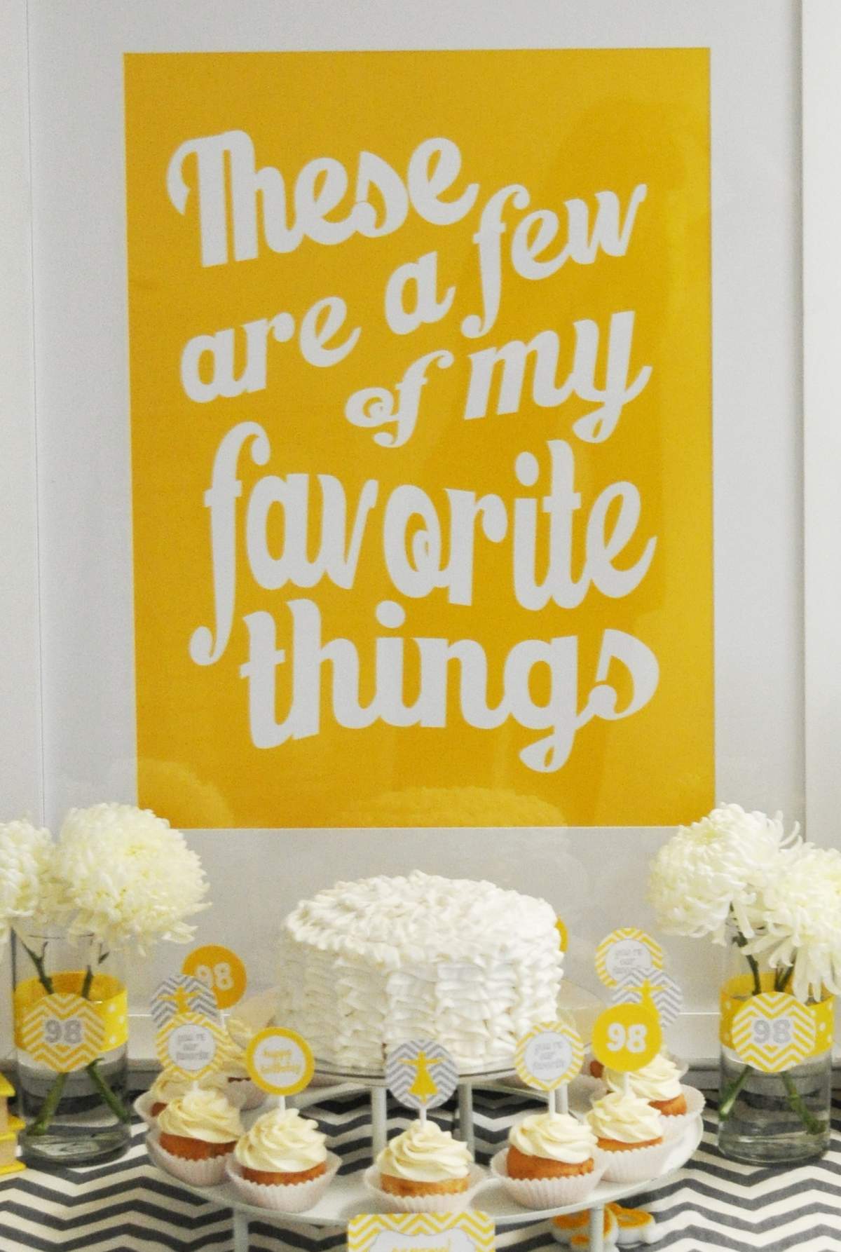 Few of My Favorite Things Birthday Party Ideas Photo 1 of 26 Catch