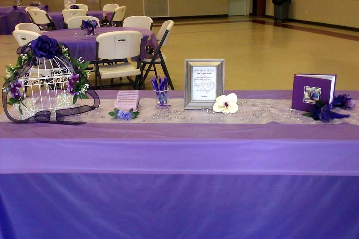 Sarah and Austin - Everything Purple