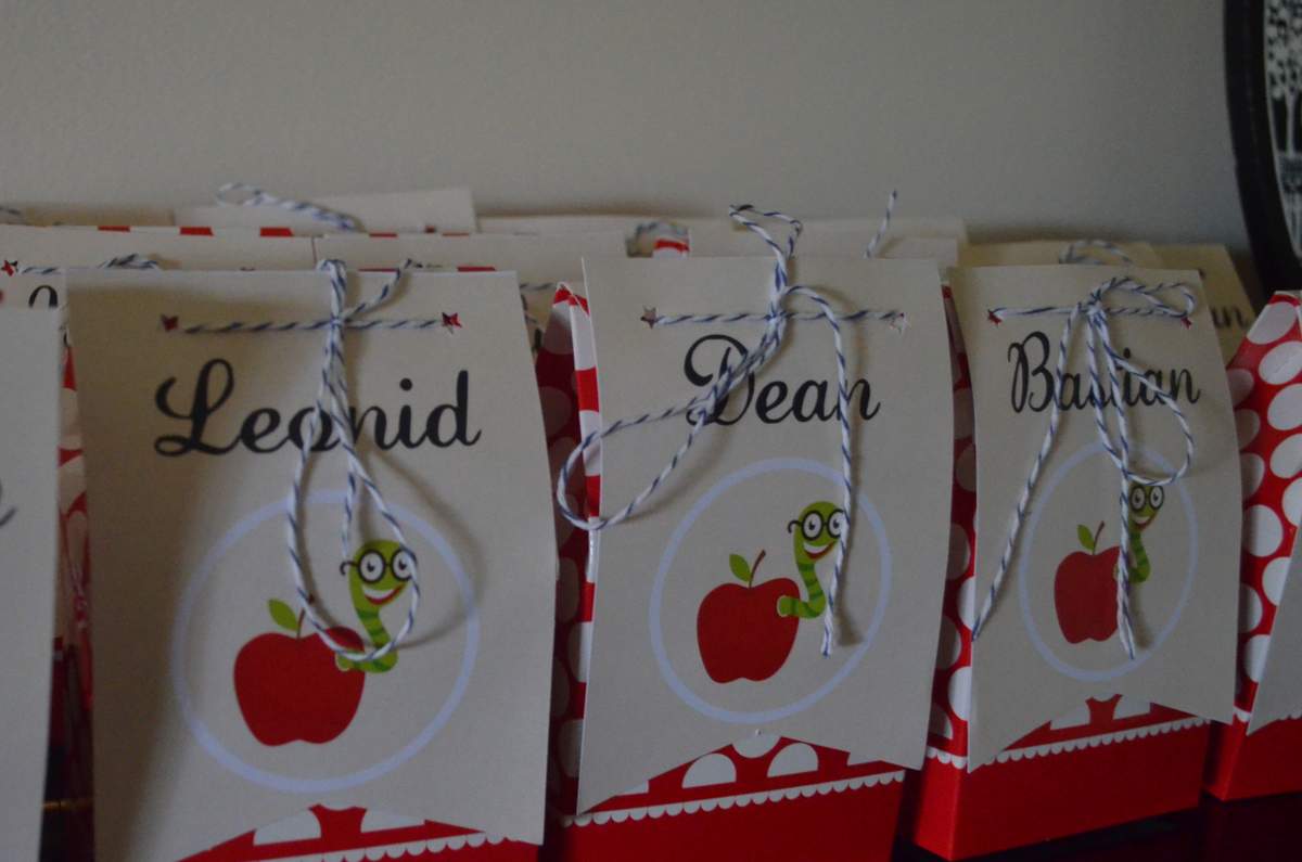 Maksim's Bookworm themed 2nd Birthday - Bookworm