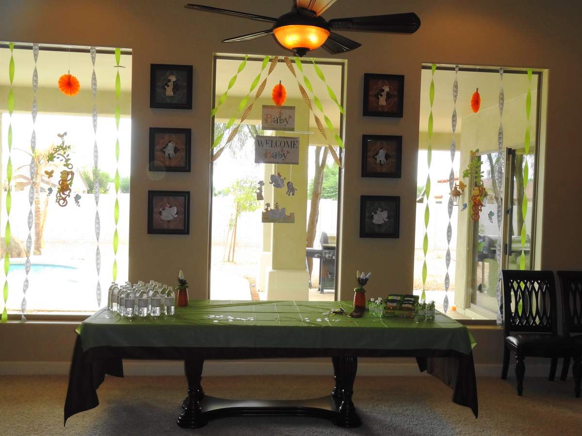 Safari baby shower - Jungle Safari