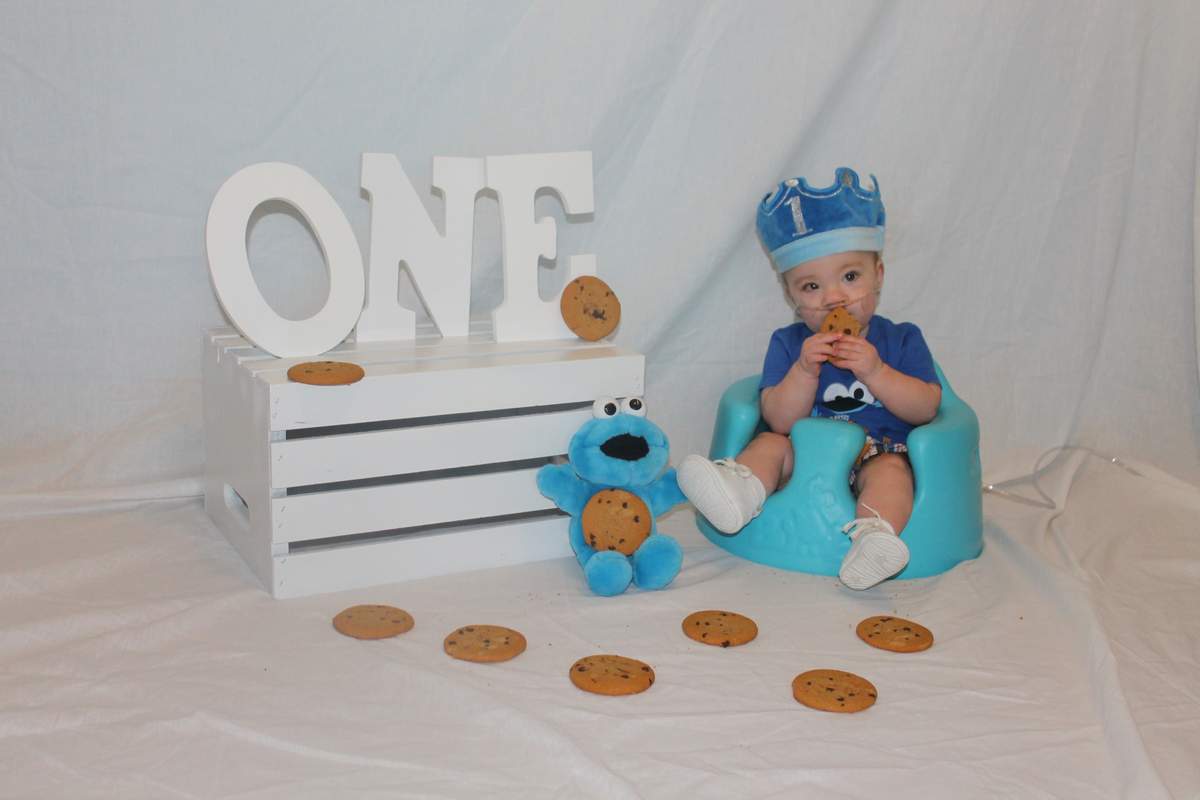 Vincent's first birthday party  - Sesame Street