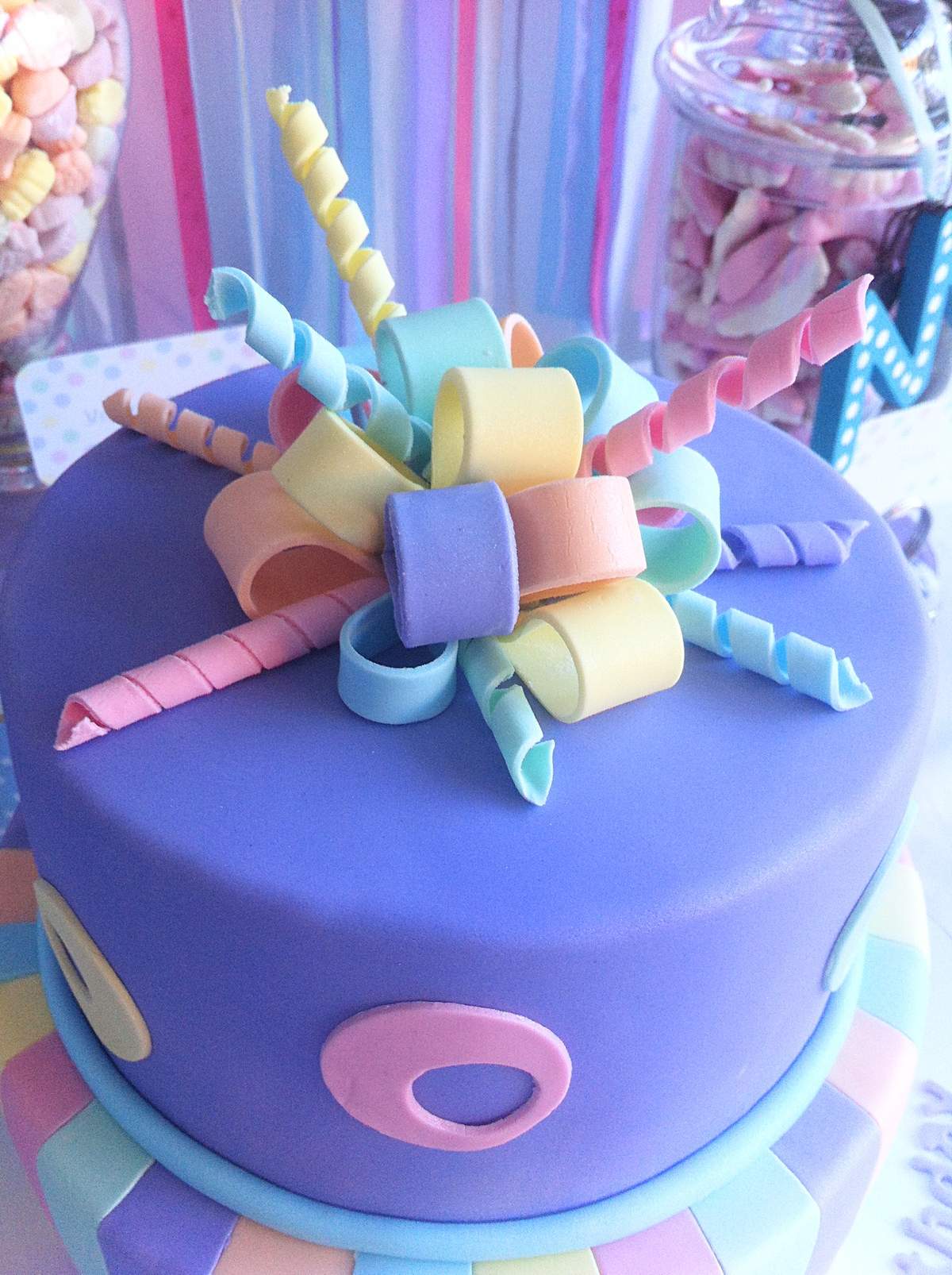 Polka Dots & Pastels Birthday Party Ideas Photo 1 of 15 Catch My Party