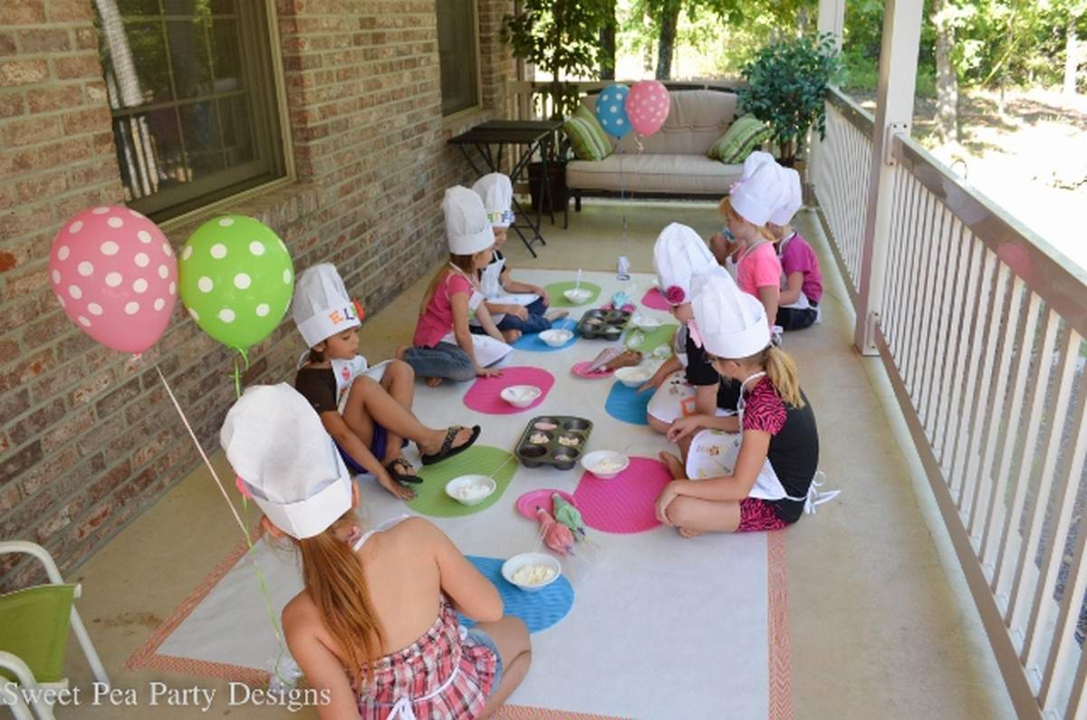Baking party Birthday Party Ideas Photo 1 of 30 Catch My Party