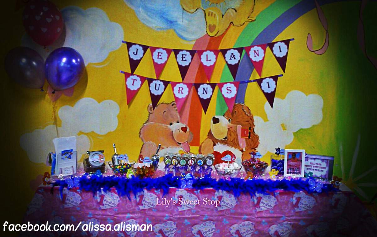 Pink & Purple Carebear Party - Carebears