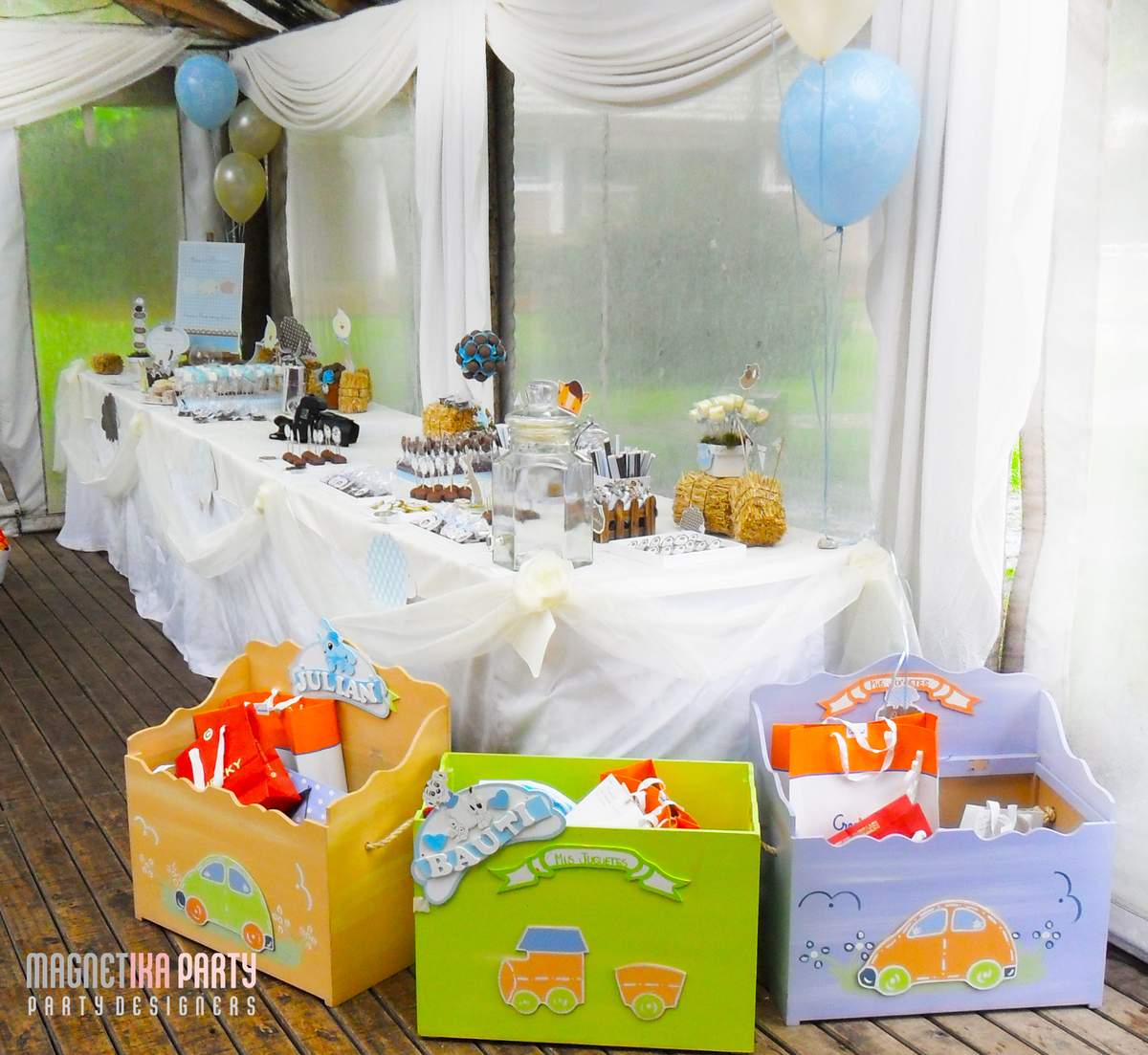 Baptism Party Ideas Photo 16 of 61 Catch My Party
