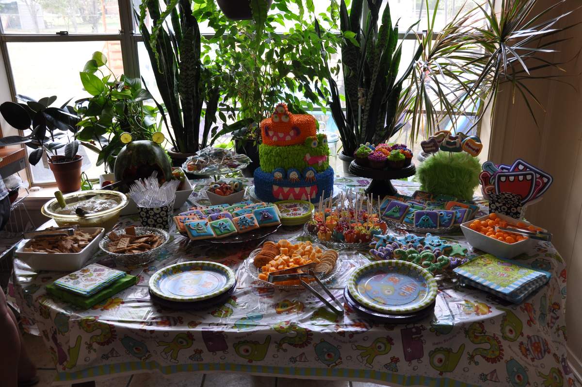 William's Monster Bash - Monster Birthday Party