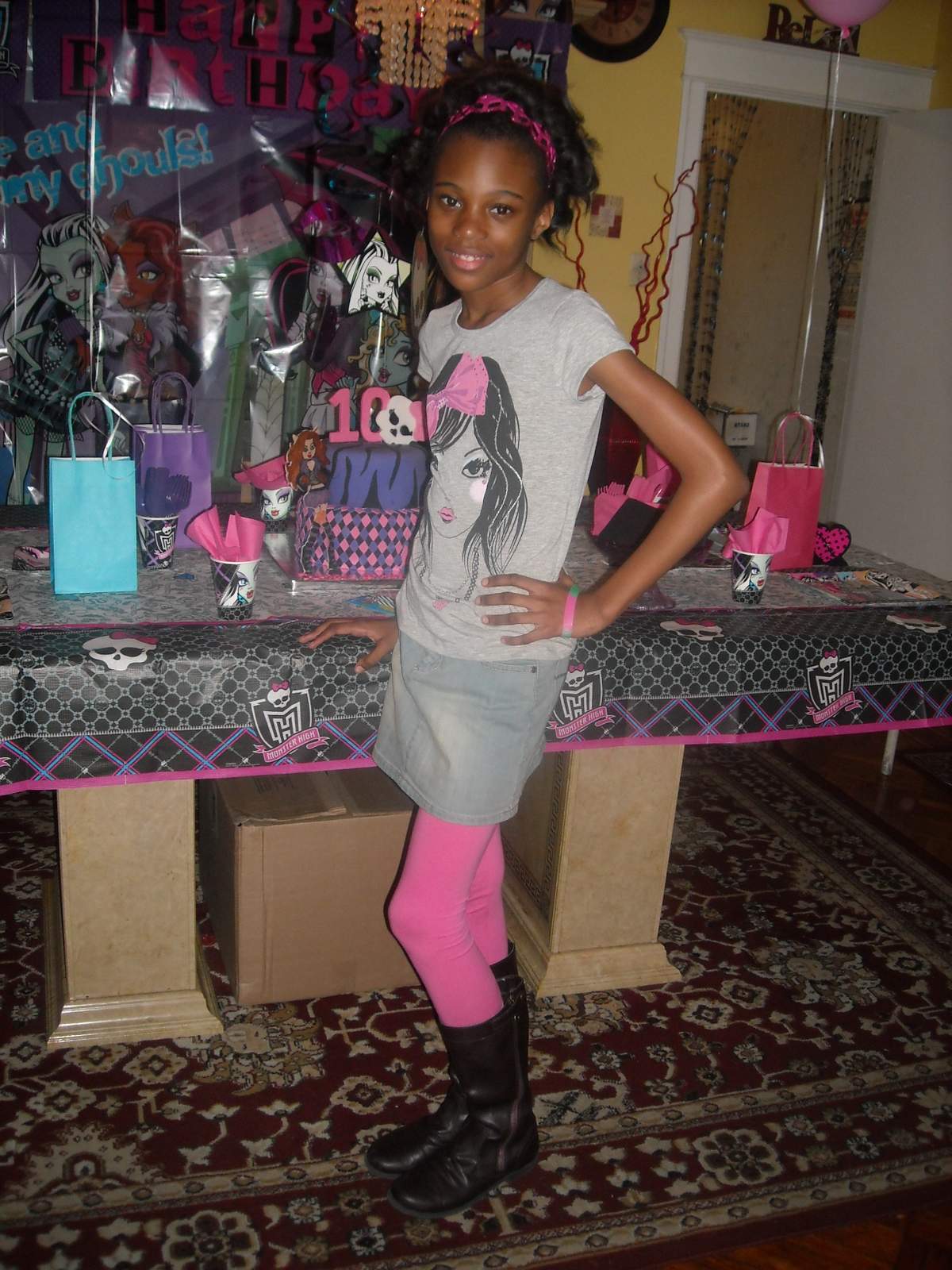 Iman's 10th birthday - Monster High
