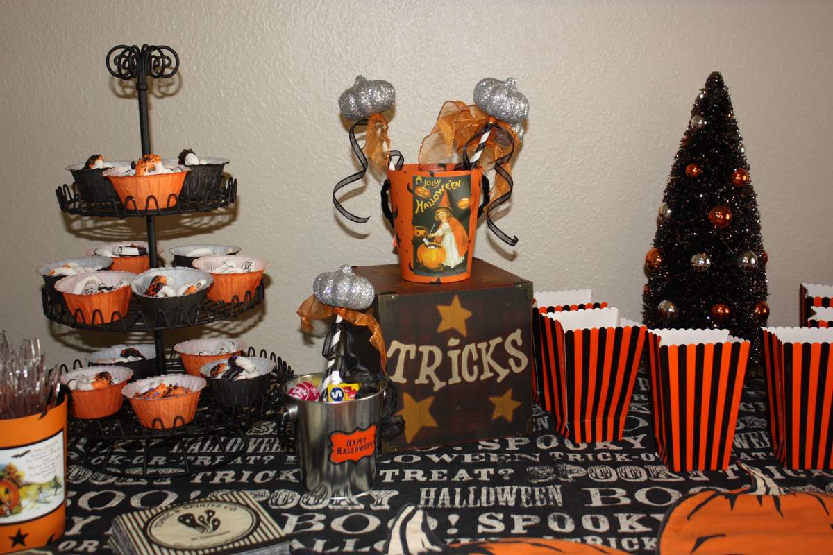 Trick or Treat Halloween Party Ideas Photo 2 of 27 Catch My Party