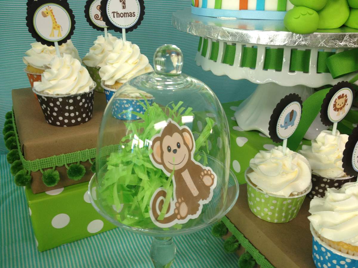Baby Safari Birthday Party Ideas Photo 6 of 16 Catch My Party