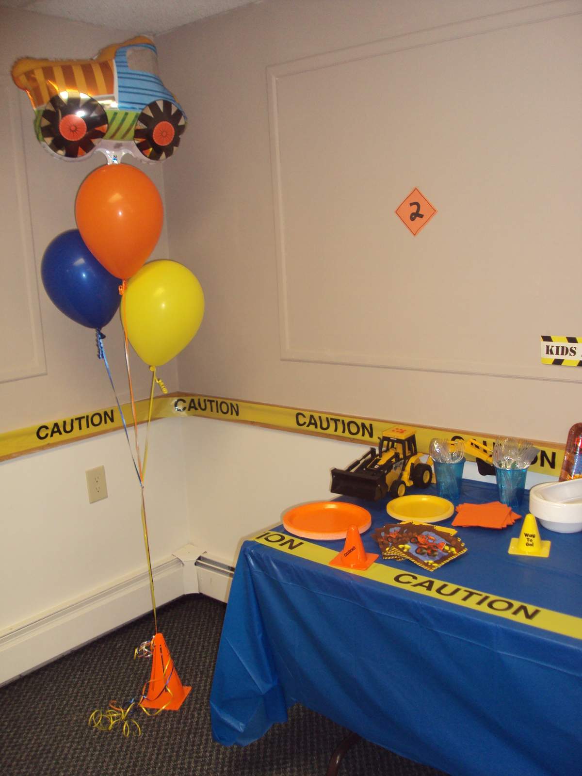 Grab your hard hat and join the crew Stefon is turning 2! - Construction party