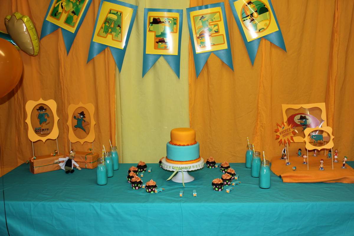 Agent M's Party - Agent P from Phineas & Ferb 