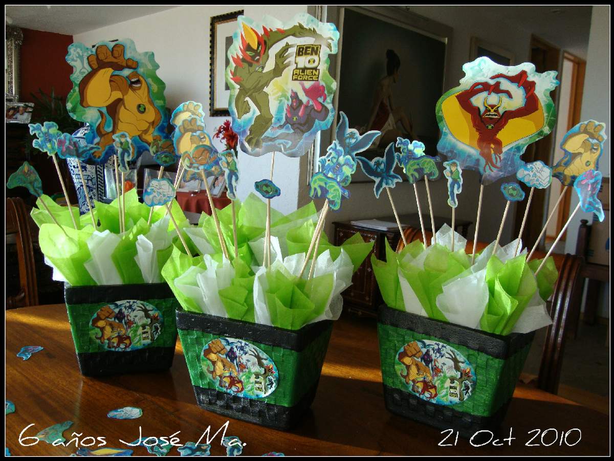ben 10 birthday party ideas photo 1 of 55 catch my party prefilled christmas