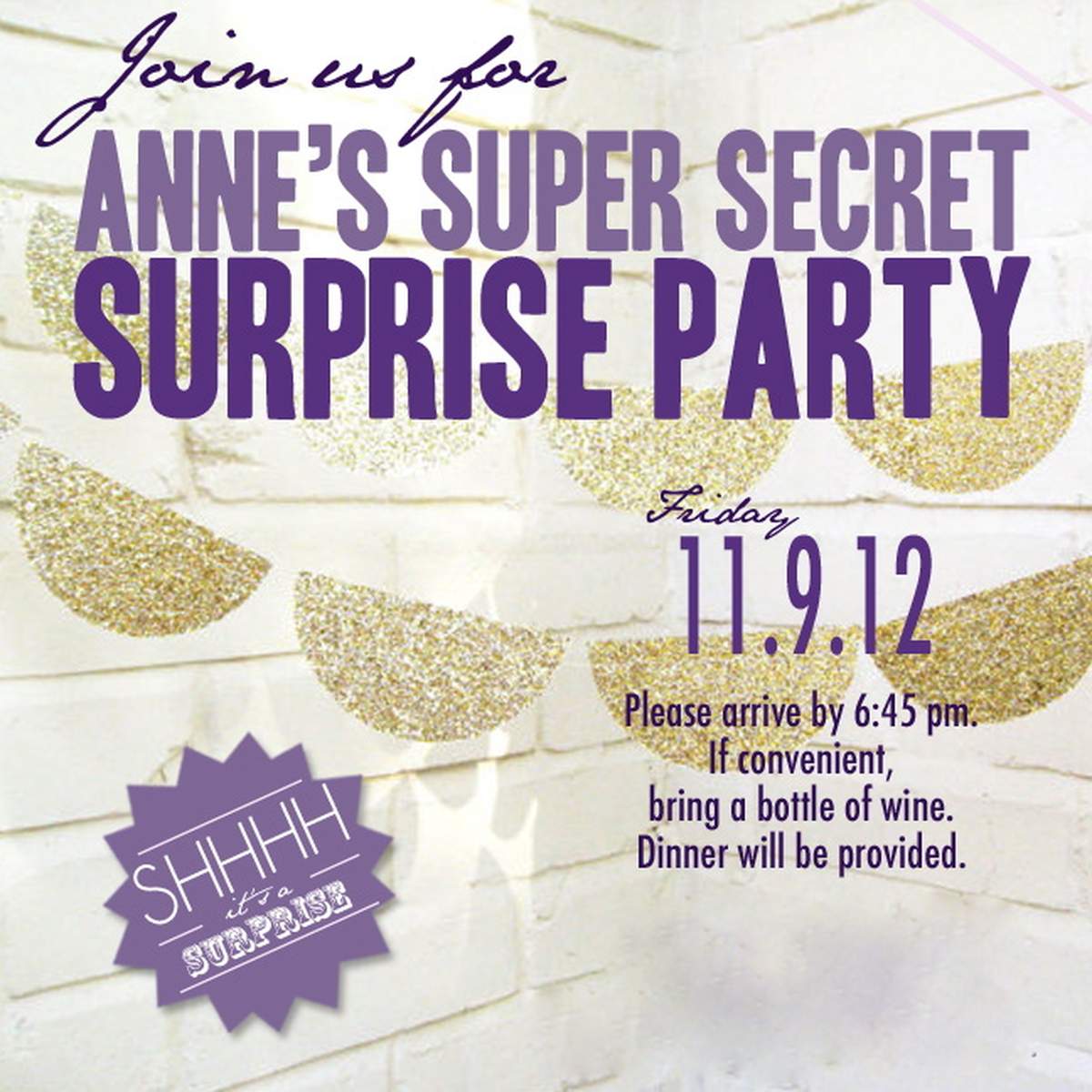 Anne's Surprise 32nd - None