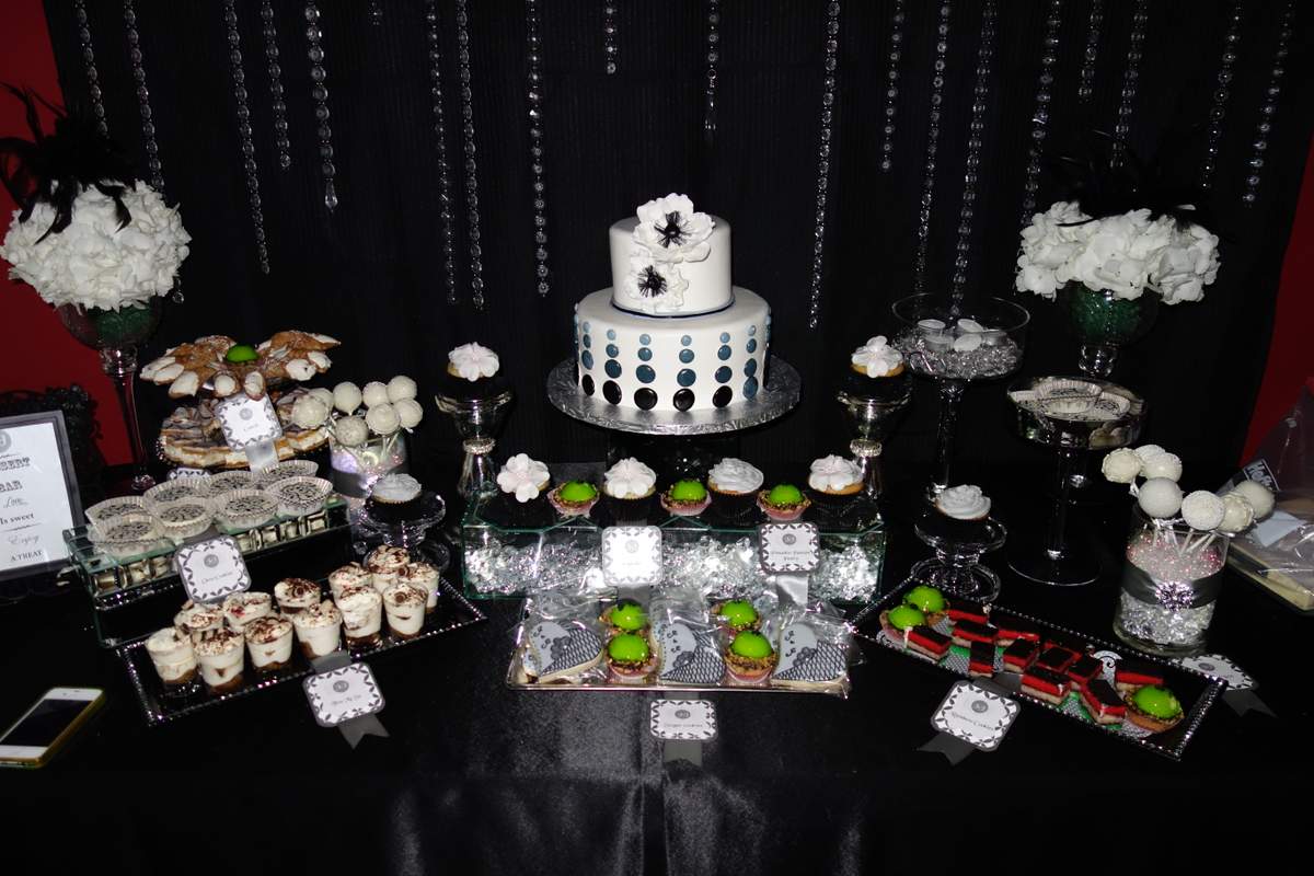 Black and White Engagement Party Ideas Photo 1 of 21 Catch My Party