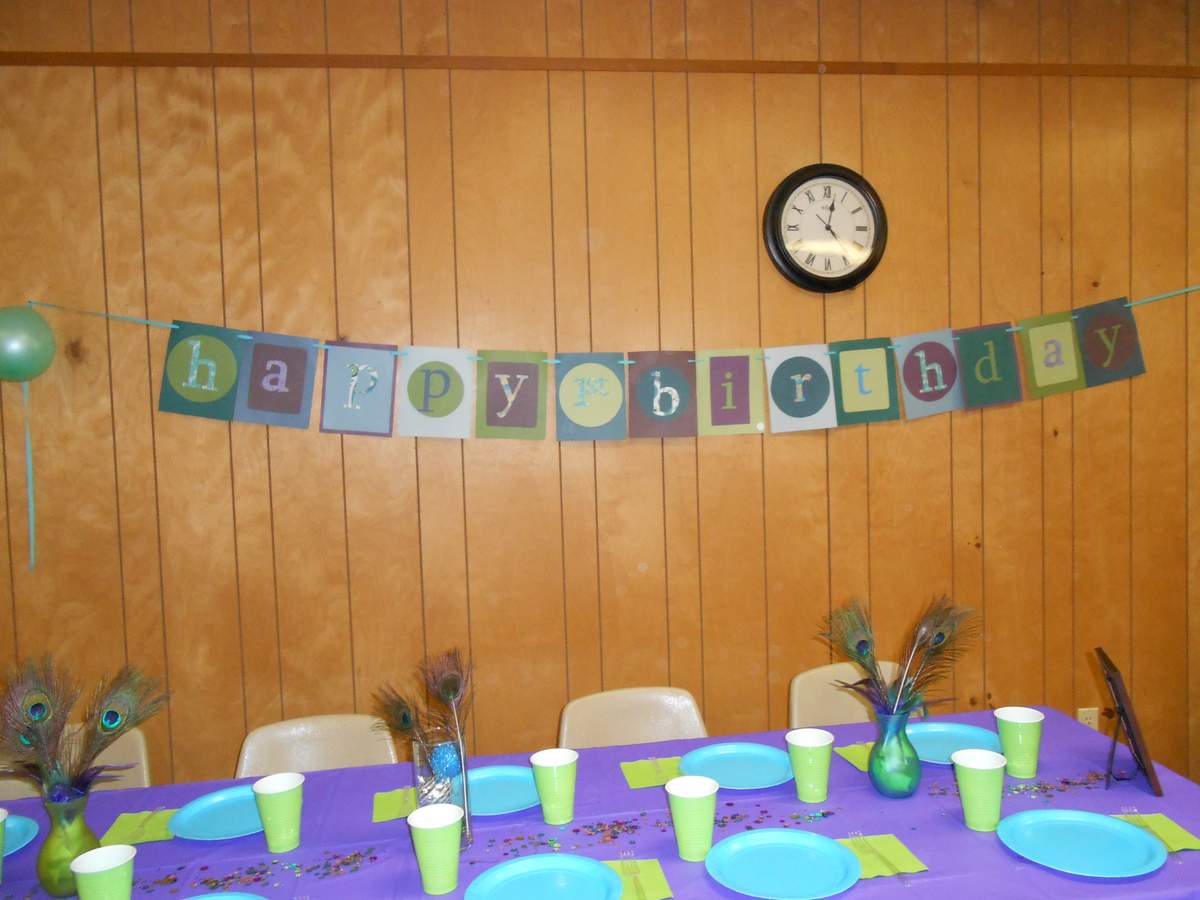 Peacock Princess Party - Peacock Party