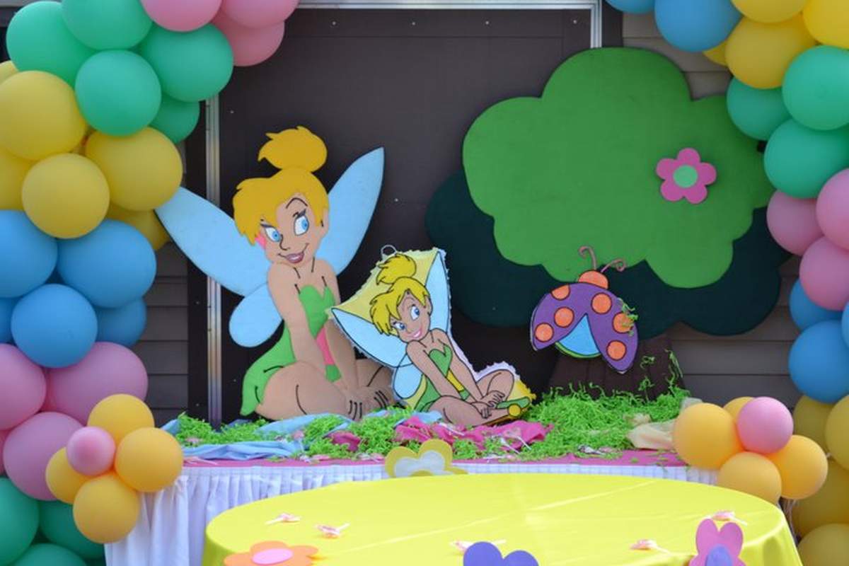 Khyla's 4th Birthday Party - Tinker Bell