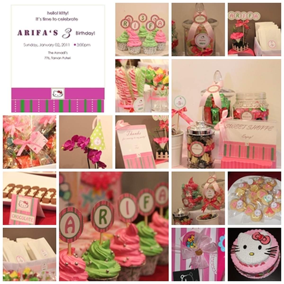 Arifa 3rd Birthday  - Hello Kitty
