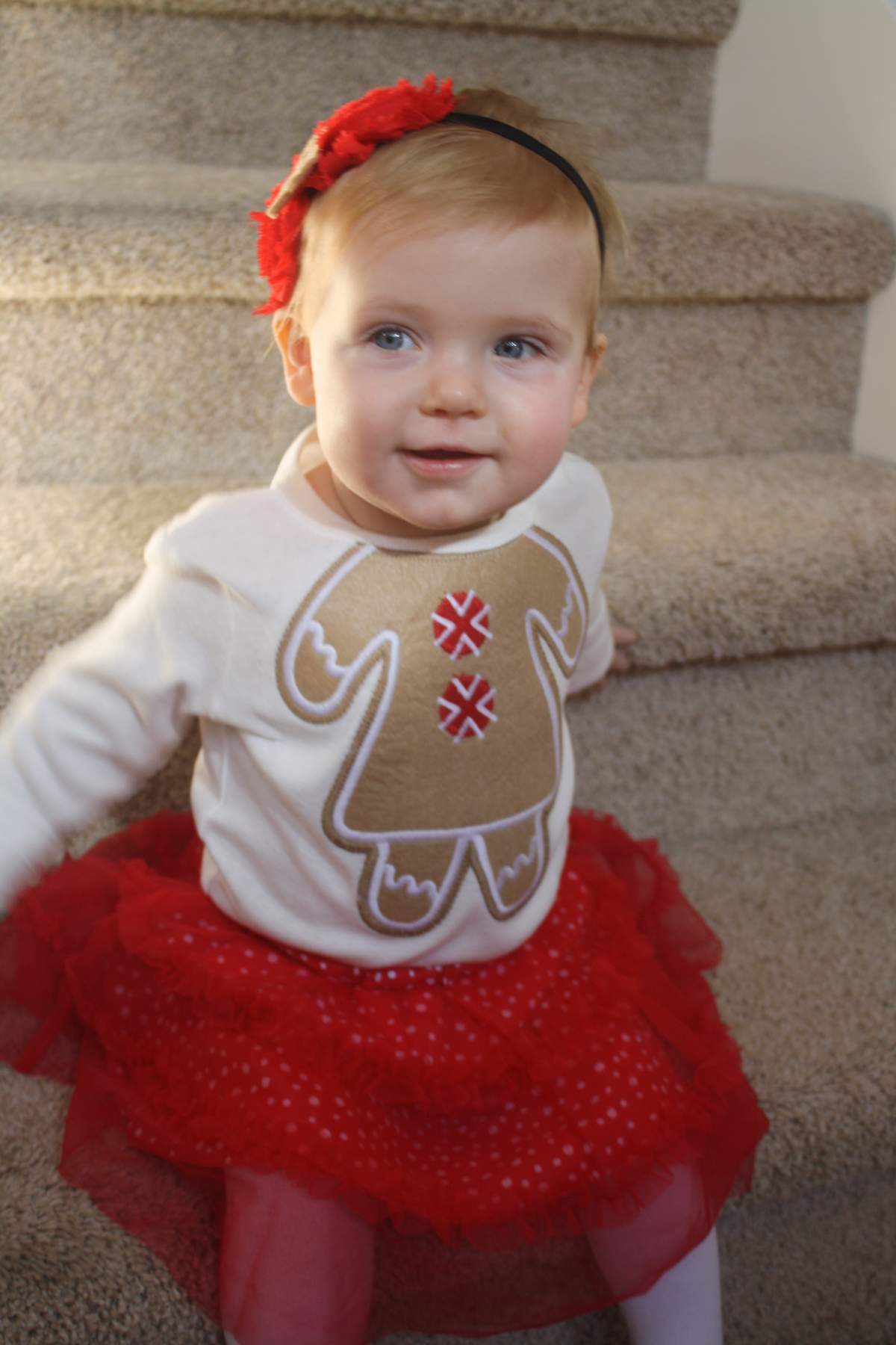 1st Birthday  - gingerbread girl