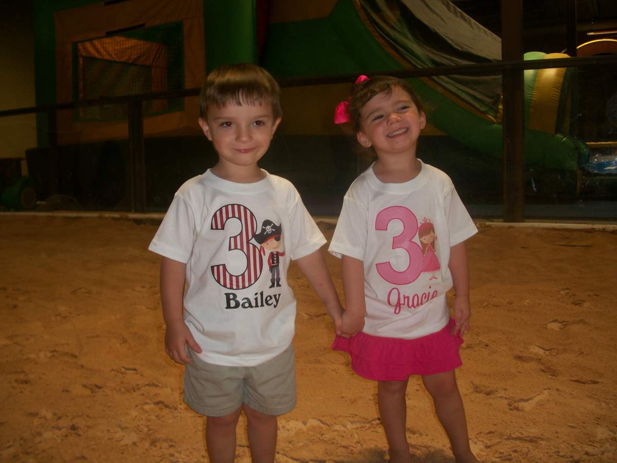 Bailey and Gracie - Princess Pirate