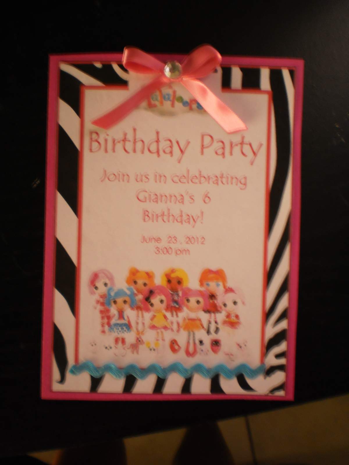 Gianna 6 Birthday - Lalaloopsy Party