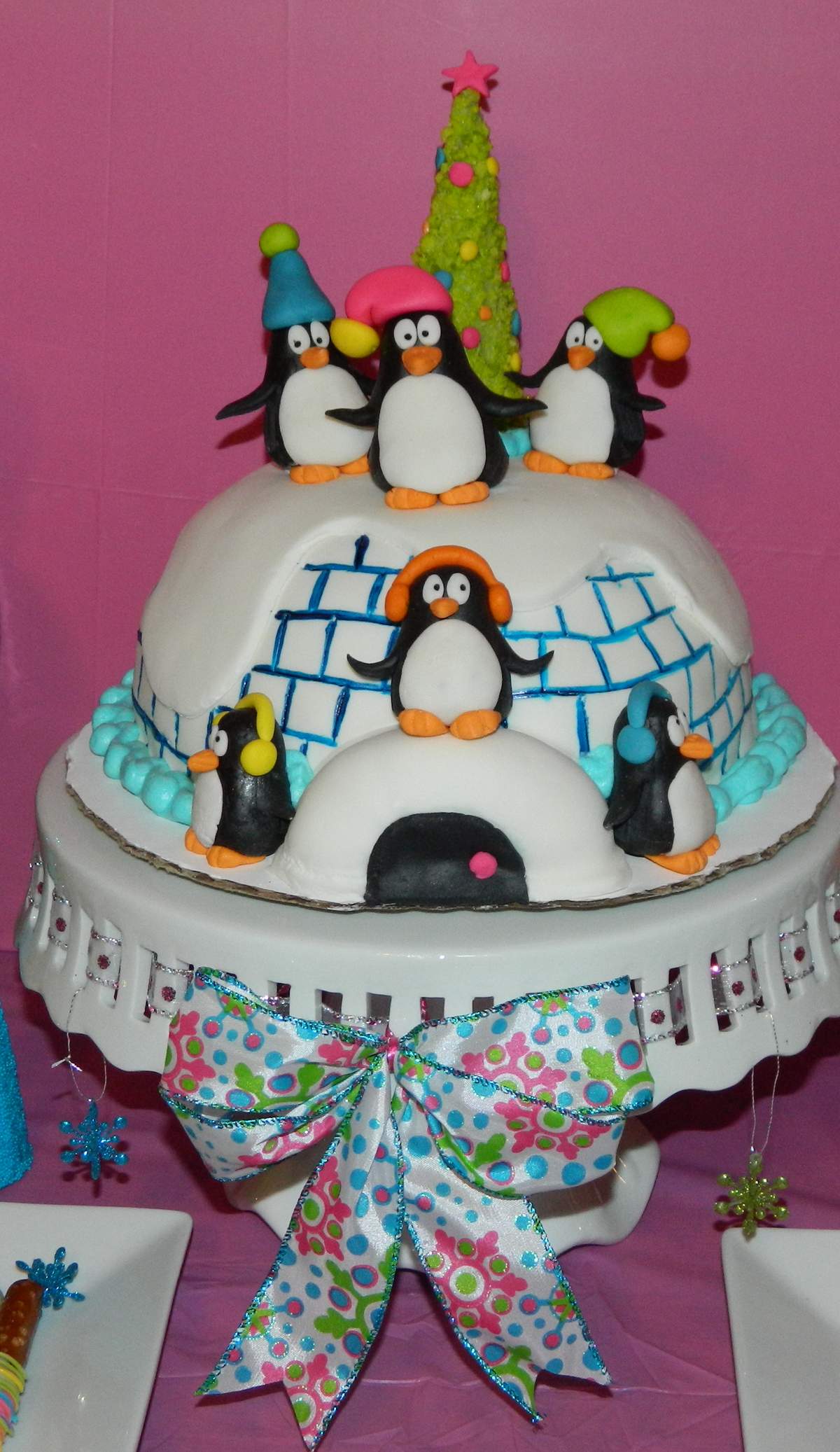 snowflakes and penguins Christmas/Holiday Party Ideas | Photo 4 of 14