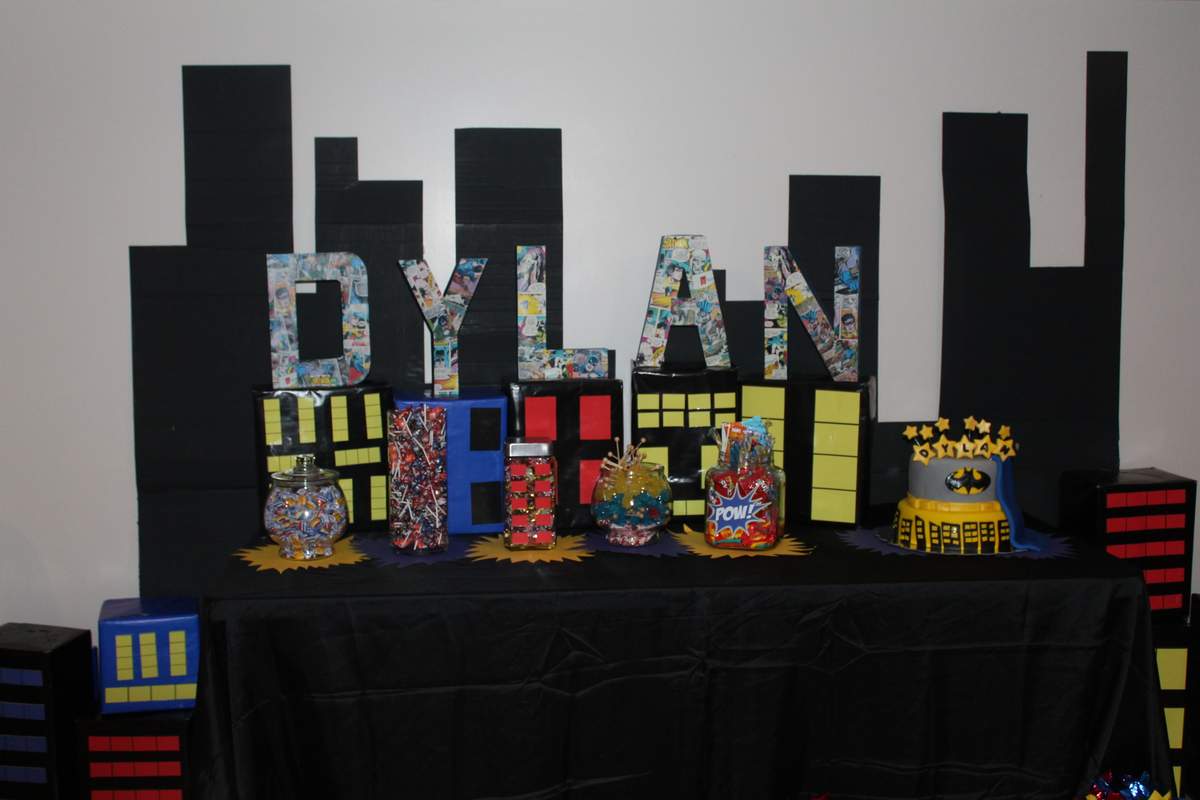 Dylan's 3rd birthday bash - Batman and Robin