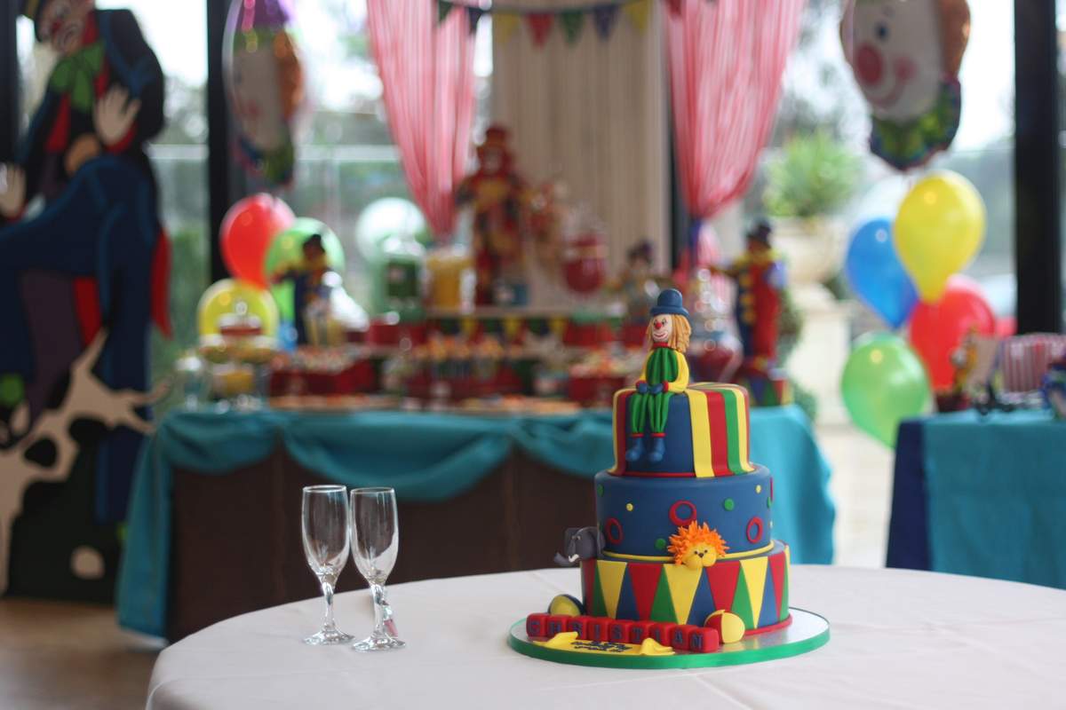 Christian's Christening - Circus