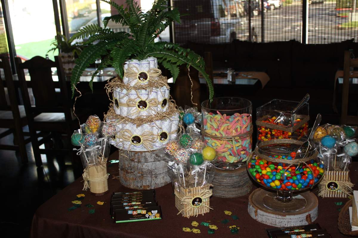 marie's baby shower - Jungle Theme