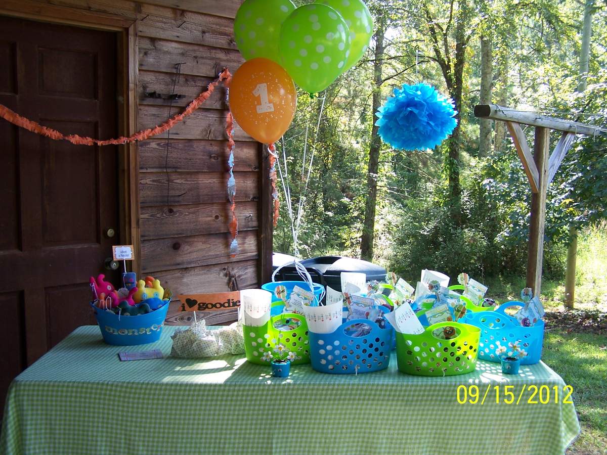 Jax's First Birthday - Little Monsters