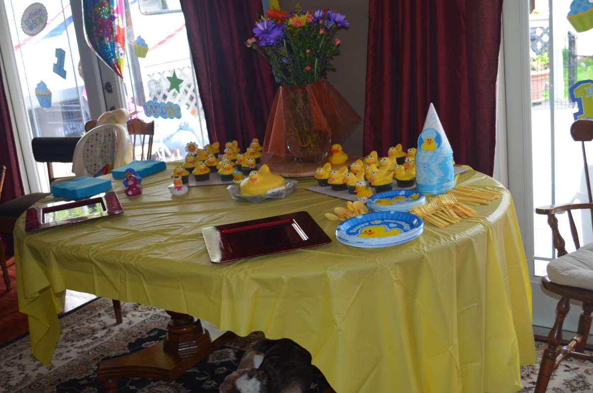 Logan's 1st Birthday - Rubber Ducky