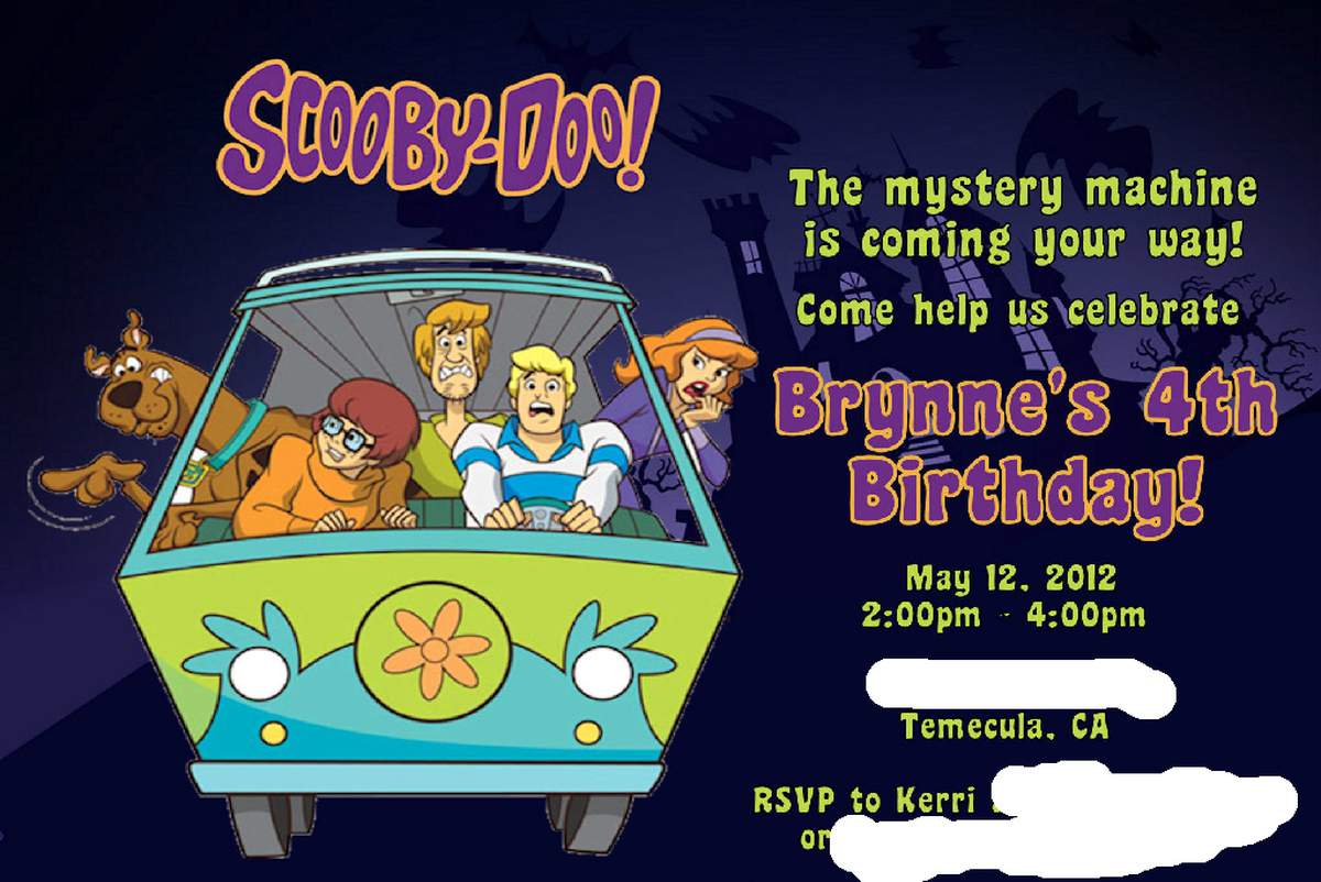 Brynne's Scooby-Doo Birthday Party - Girl's Scooby Doo Party