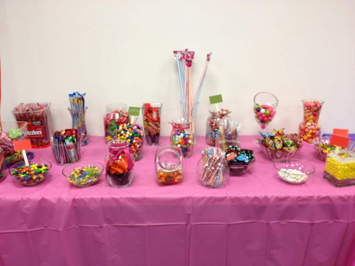 candy Birthday Party Ideas Photo 20 of 22 Catch My Party