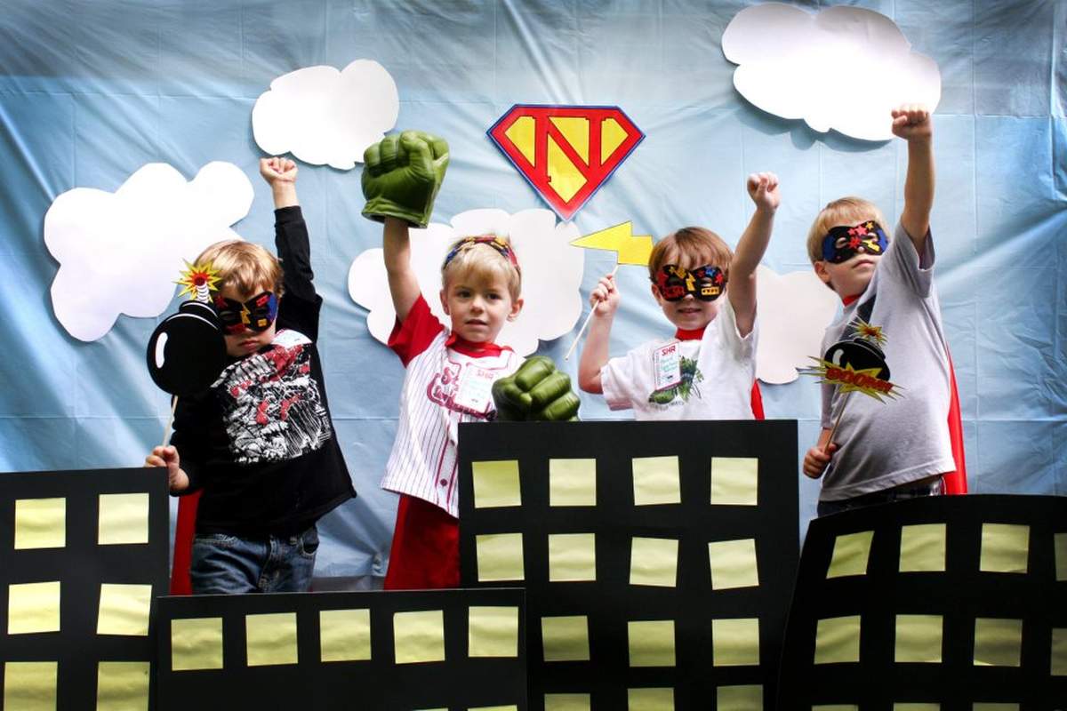 Super Nate Birthday Party - Superhero