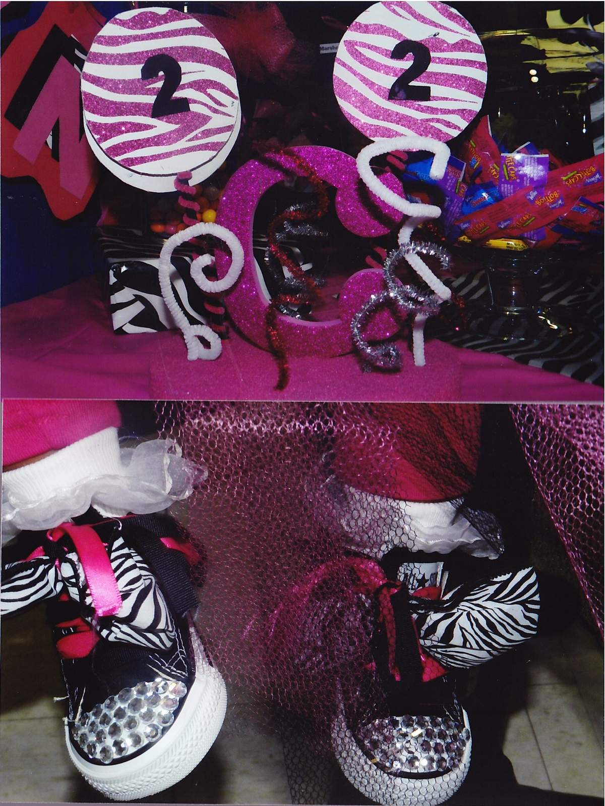 minnie mouse - Zebra print minnie mouse