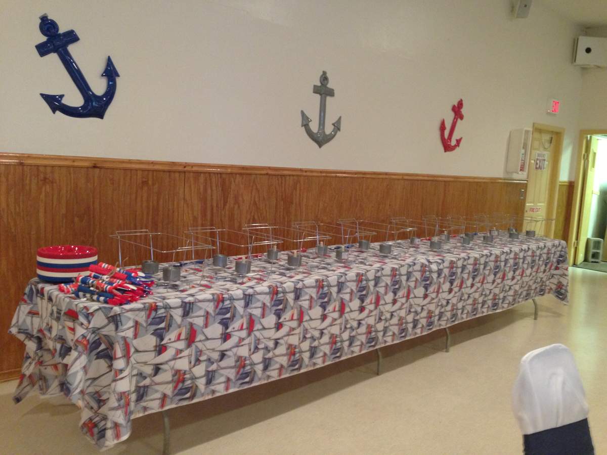 Sailor/nautical Baby Shower Party Ideas Photo 1 of 19 Catch My Party