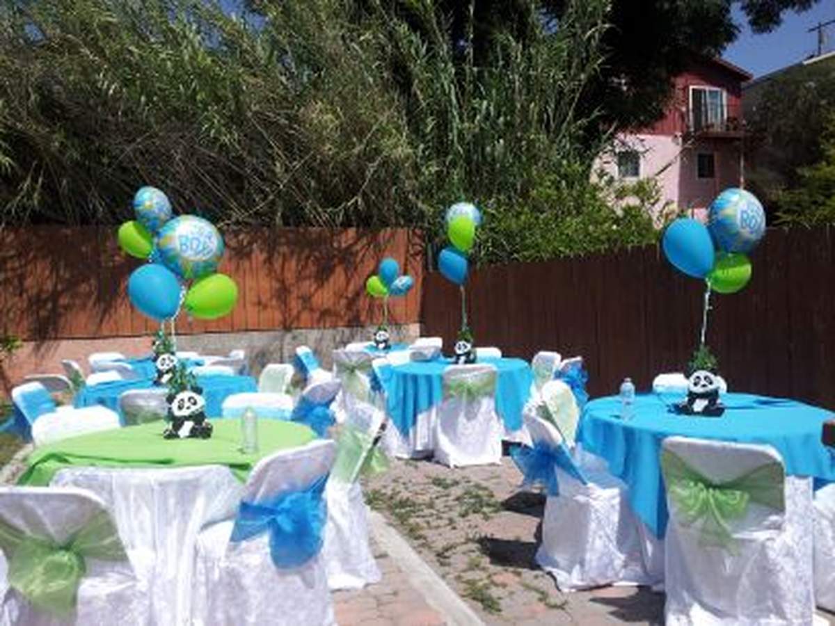 Baby Anthony Panda baby shower - Baby panda