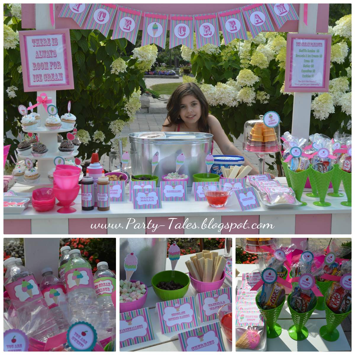 Ice Cream Party, Ice cream parlor / Birthday "The Ice Cream Parlor