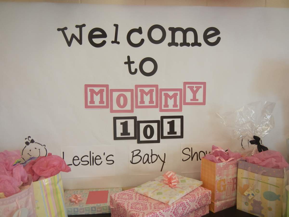 Baby Shower - Motherhood 101