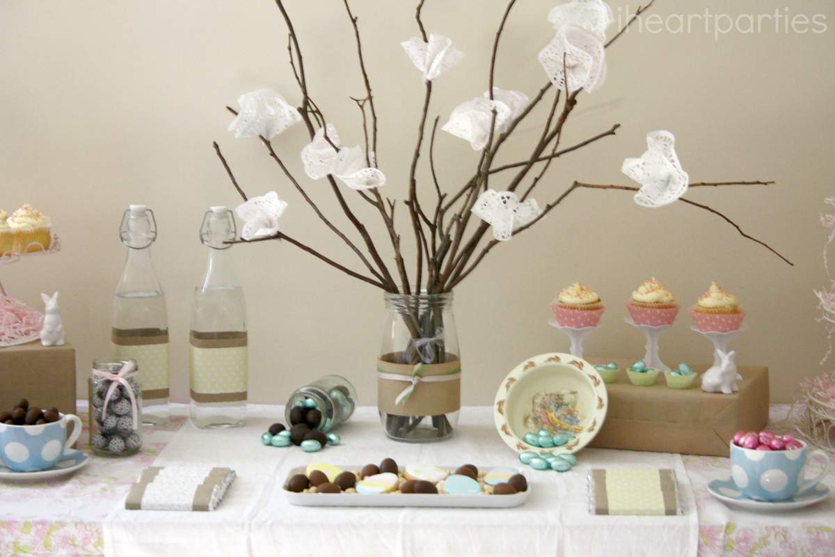Easter Dessert Table - Easter